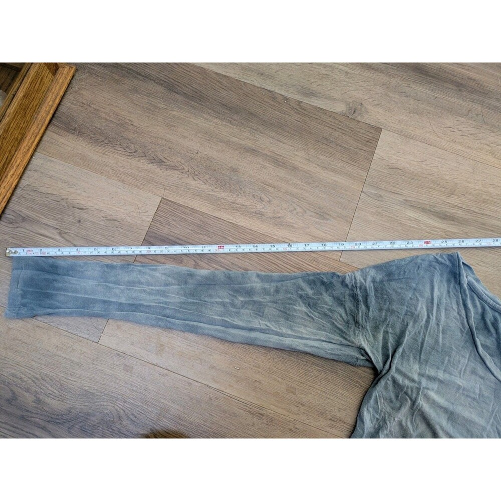 Soft and Sexy American Eagle Long Sleeve V Neck T Shirt Blue size S - Picture 6 of 7
